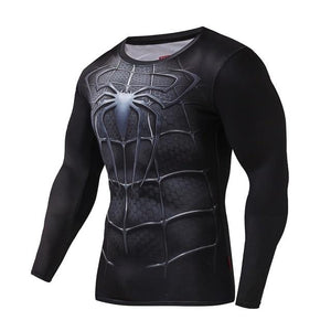 Compression Shirt Workout Training Fitness Men Cosplay Rashgard Plus Size Bodybuilding T shirt 3D Printed Superman Tops For Male